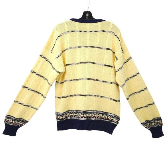 Lord Jeff Pullover Sweater Mens XL Grandpa Vintage 90s Crew Neck USA Made - Picture 2 of 16